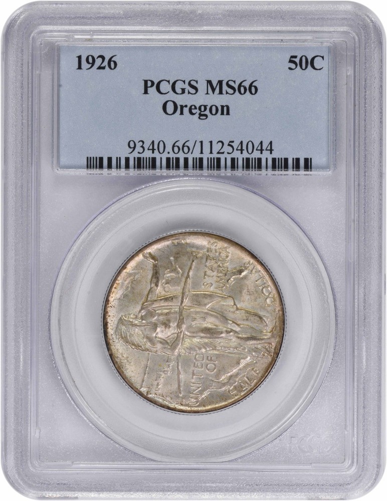 Oregon Commemorative Silver Half Dollar 1926 MS66 PCGS