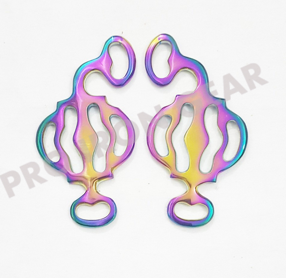 Rainbow Hackamore Cheeks Bitless Horse Bit English Western