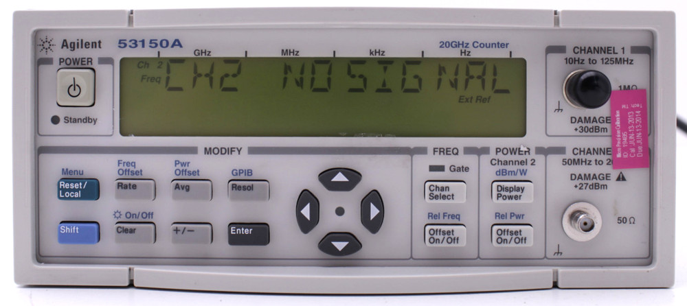 Agilent 53150A 20 Ghz Frequency Counter