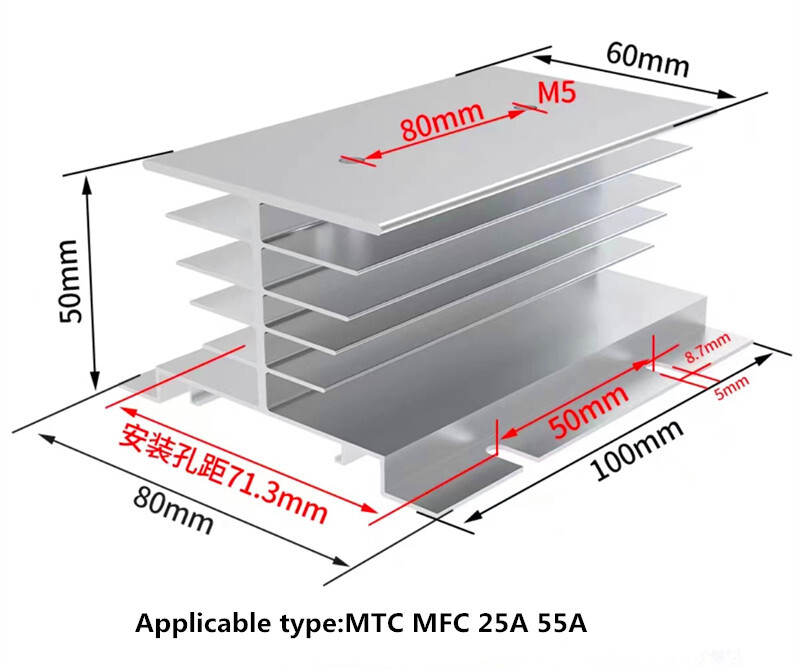 MFC 25A,55A,70A-1500A 1600V SCR Rectifier Module Thyristor Module Power Module