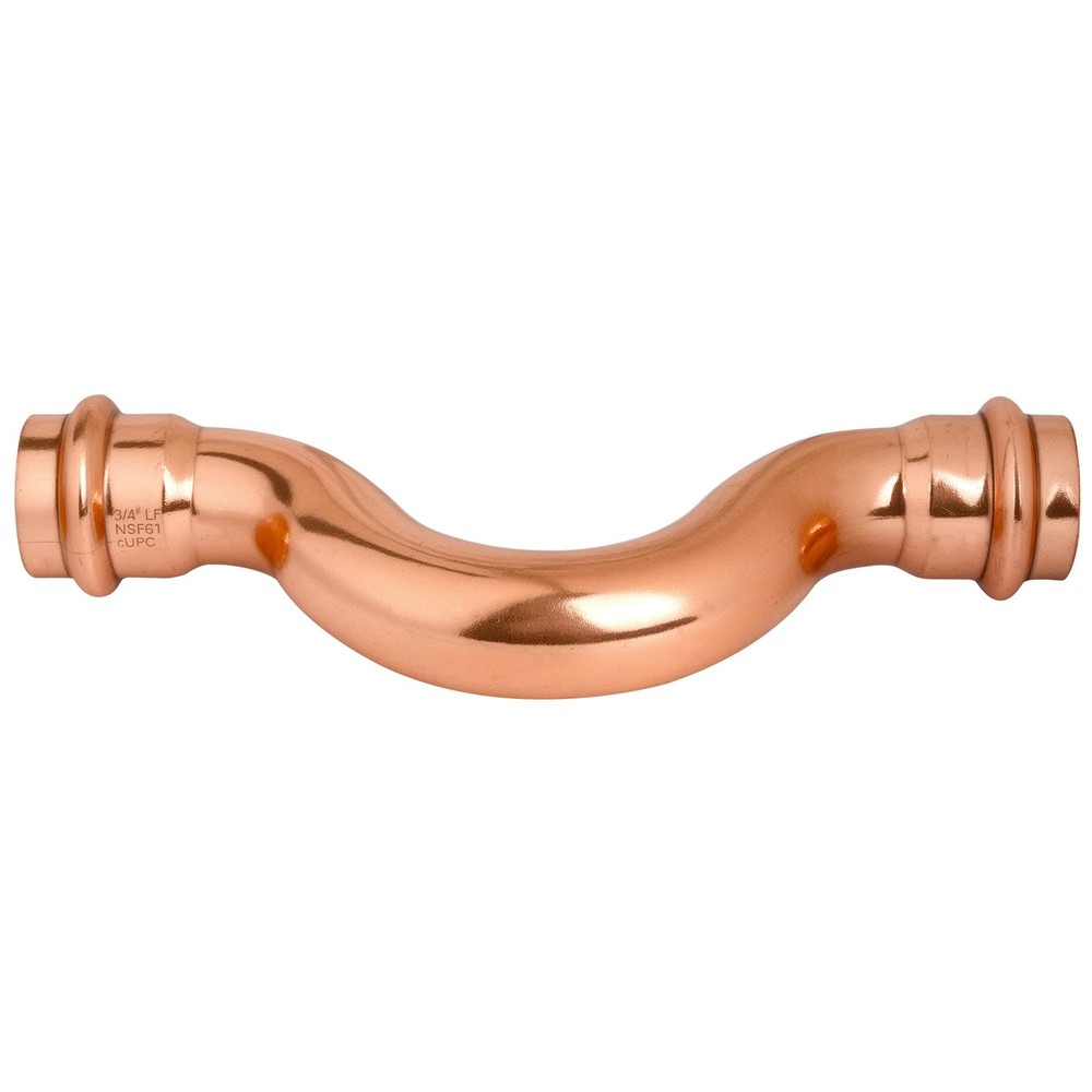 (2pack)1/2" Propress Copper 1/2" Press Cross-Over-2Pack,