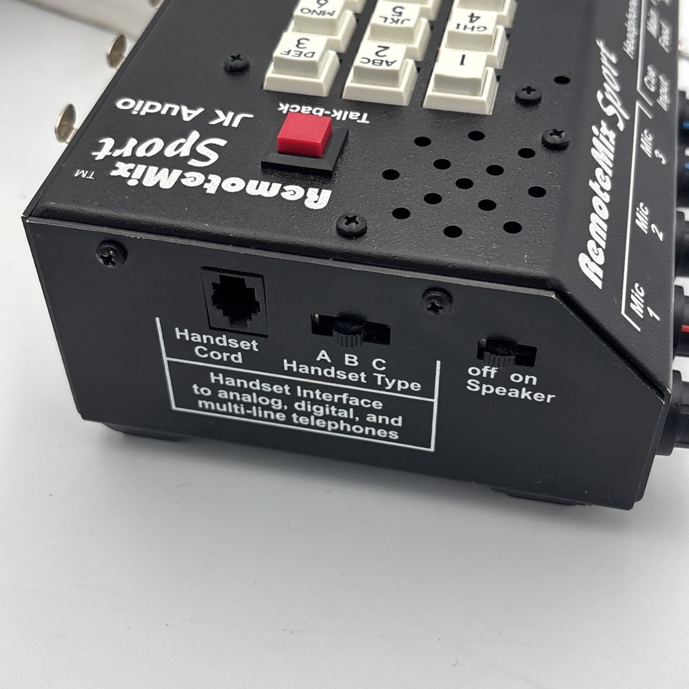 JK Audio Remote Mix 3 professional broadcast mixer