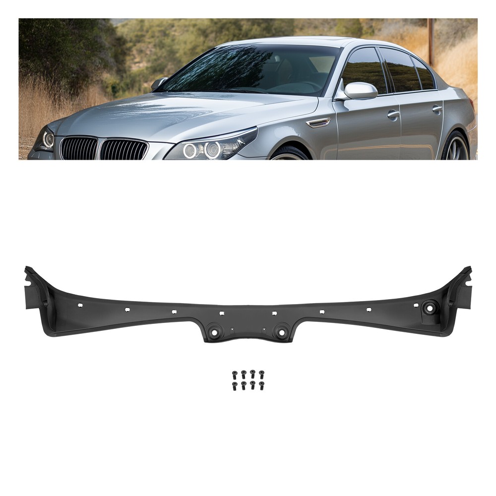 Windshield Cowl Panel Cover For BMW E60 E61 525i 528i 530i M5 2004-2010