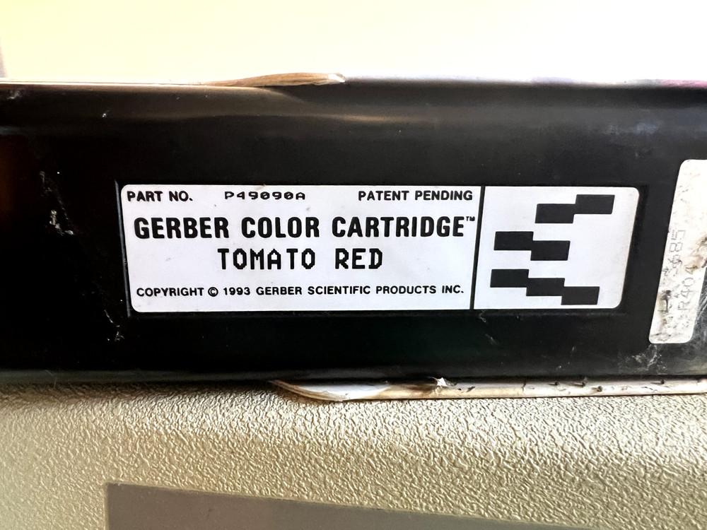 Gerber Edge printer