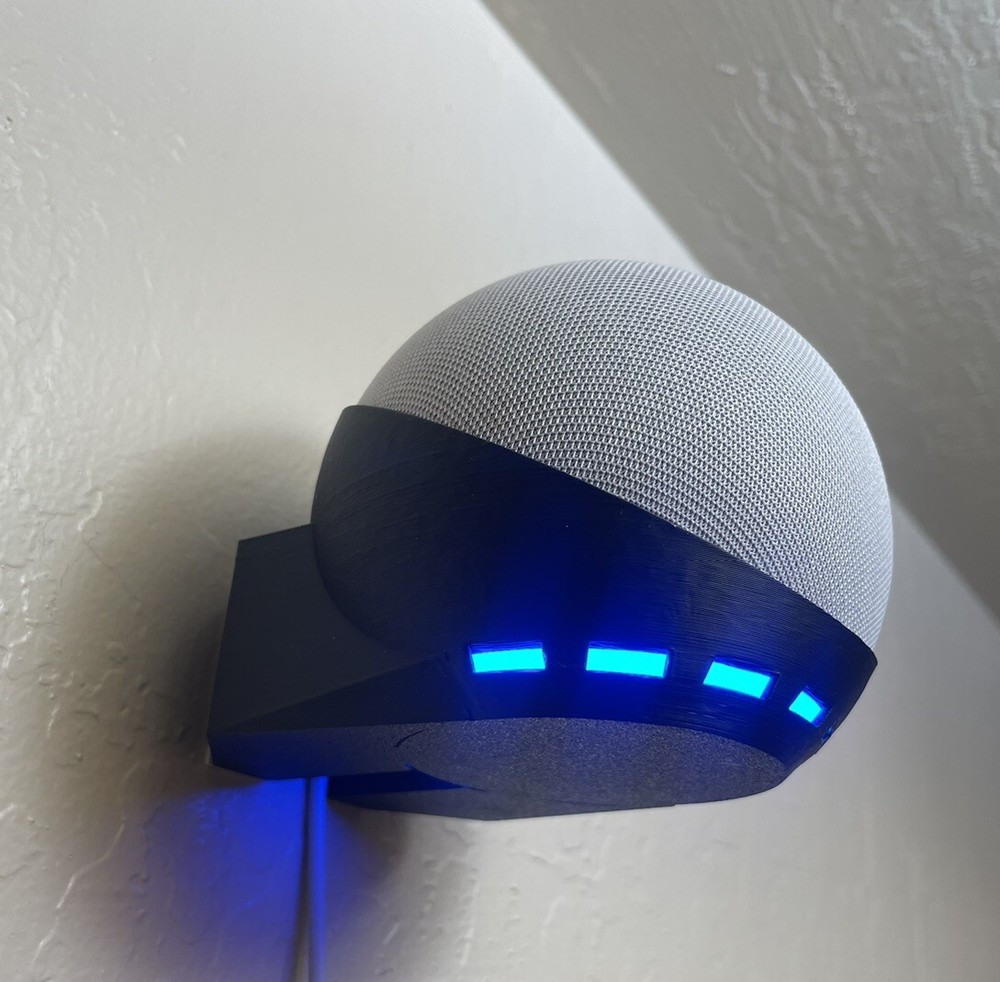 Echo Dot 4/5 Wall & Corner Mount Bracket Holder Accessory BLACK!!