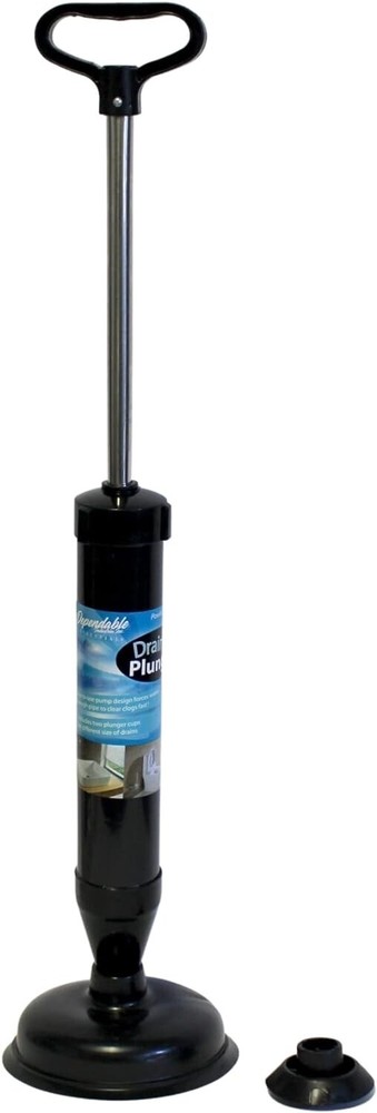 High Pressure Powerful Pump Multi-Drain Plunger Bathroom Kitchen Toilet Shower