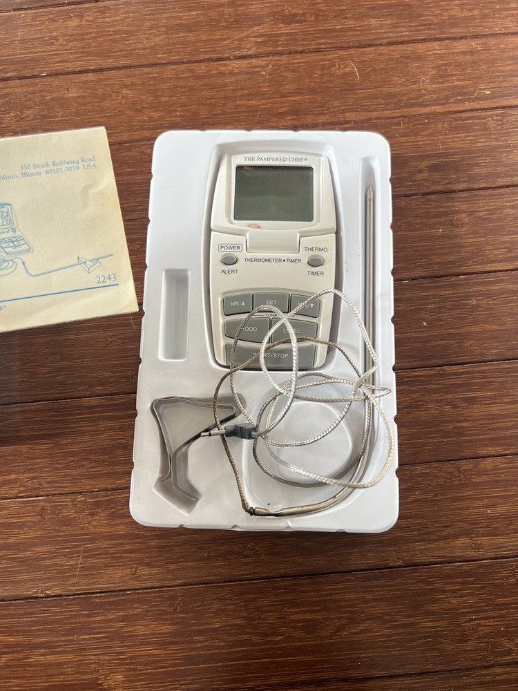 Pampered Chef Digital Thermometer 2243