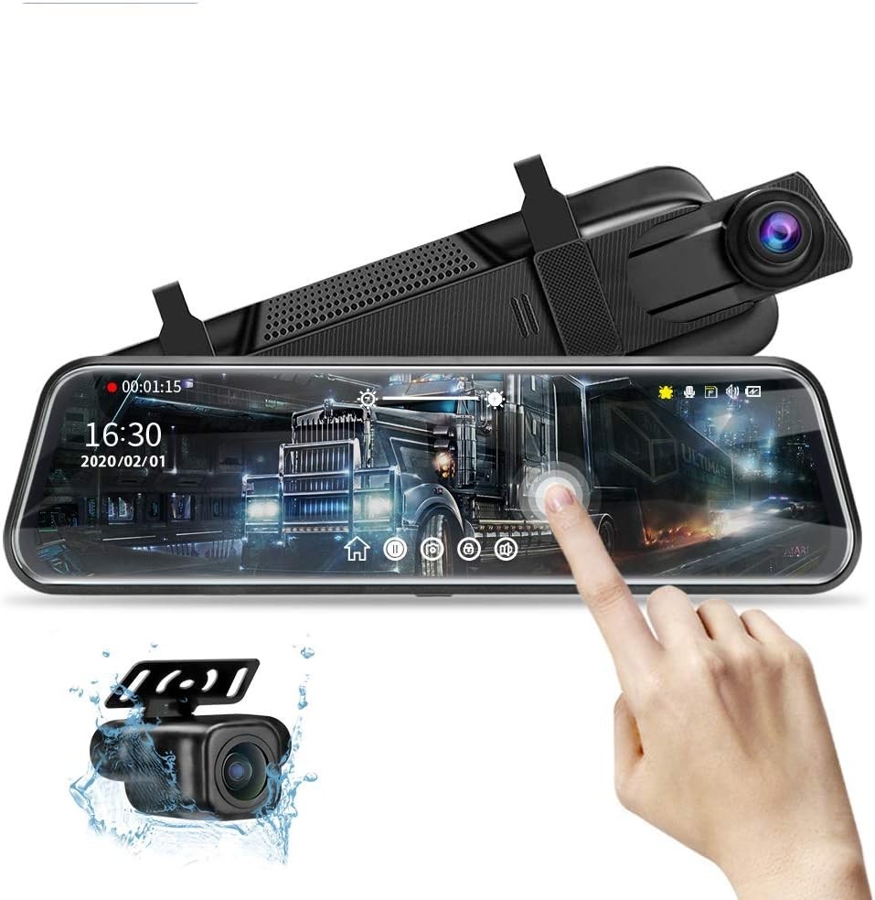 IPS Touch Screen Backup Camera 33ft Cable