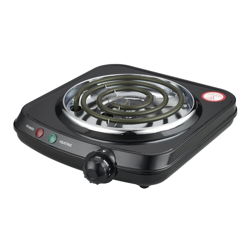 Portable Single Burner and Hot Plate, Temperature Control, Indicator Light