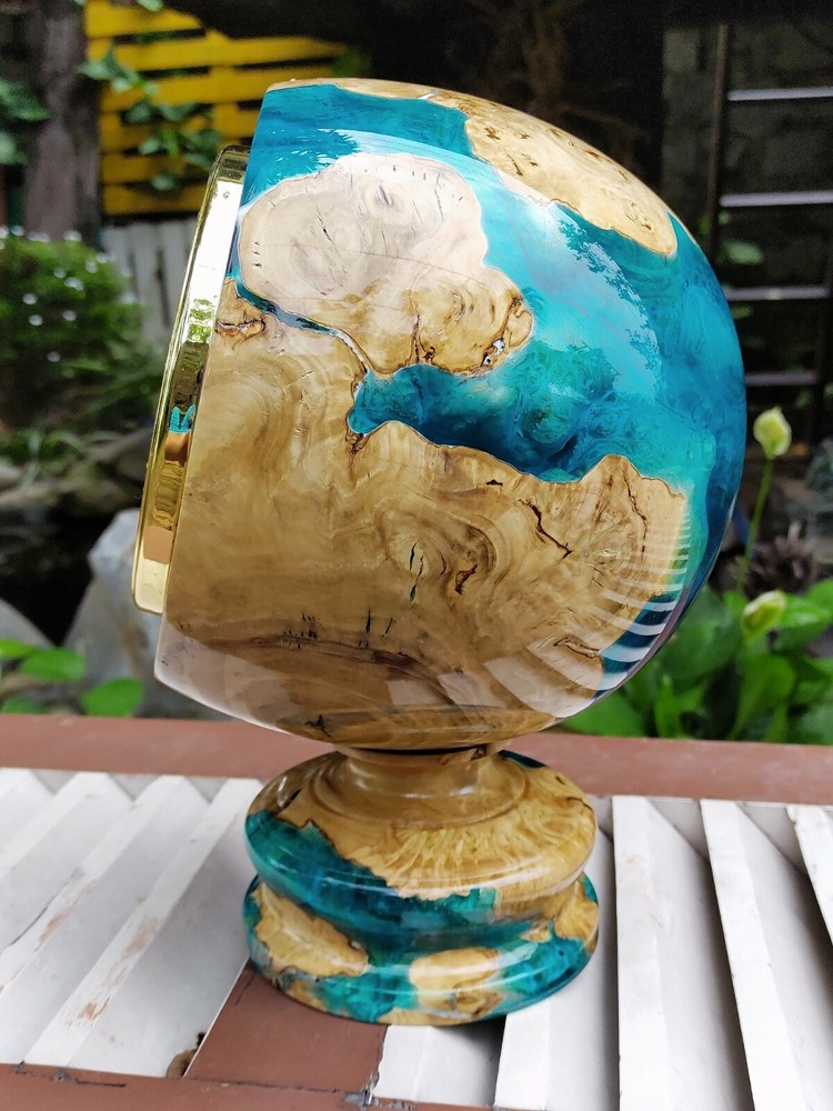 Decorative Handmade Epoxy Clock high quality ,epoxy mantel clock,decor clocks