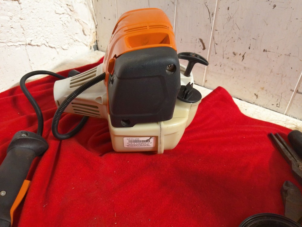 STIHL FS131 String Trimmer Engine Powerhead Throttle -36cc Unit Runs Strong