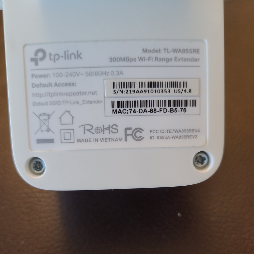 TP-LINK TL-WA855RE Range Extender