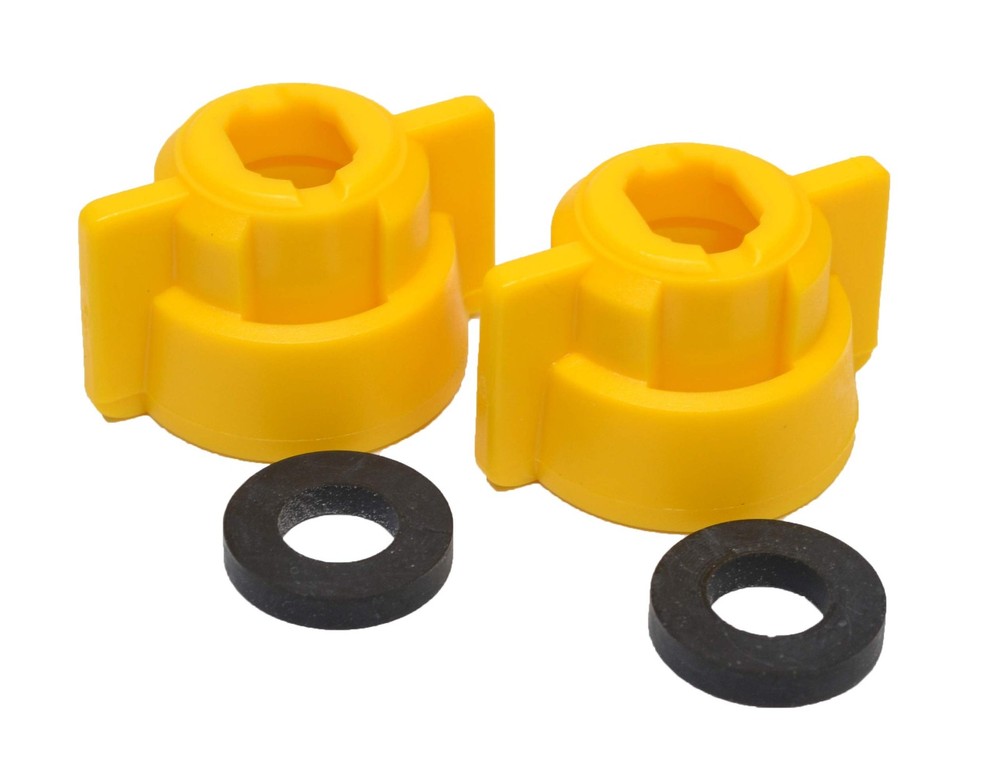 Quick Detach Sprayer Nozzle Caps - W/Gaskets, 2 Pack