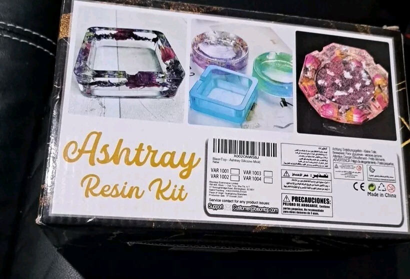 GraceDuck Ashtray Epoxy Resin Kit NIB