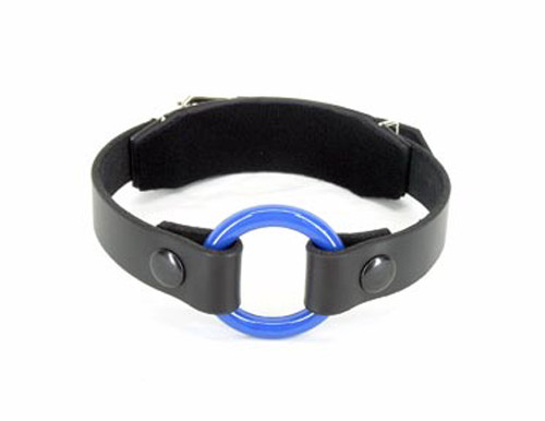Blue O Ring Gag by Axovus