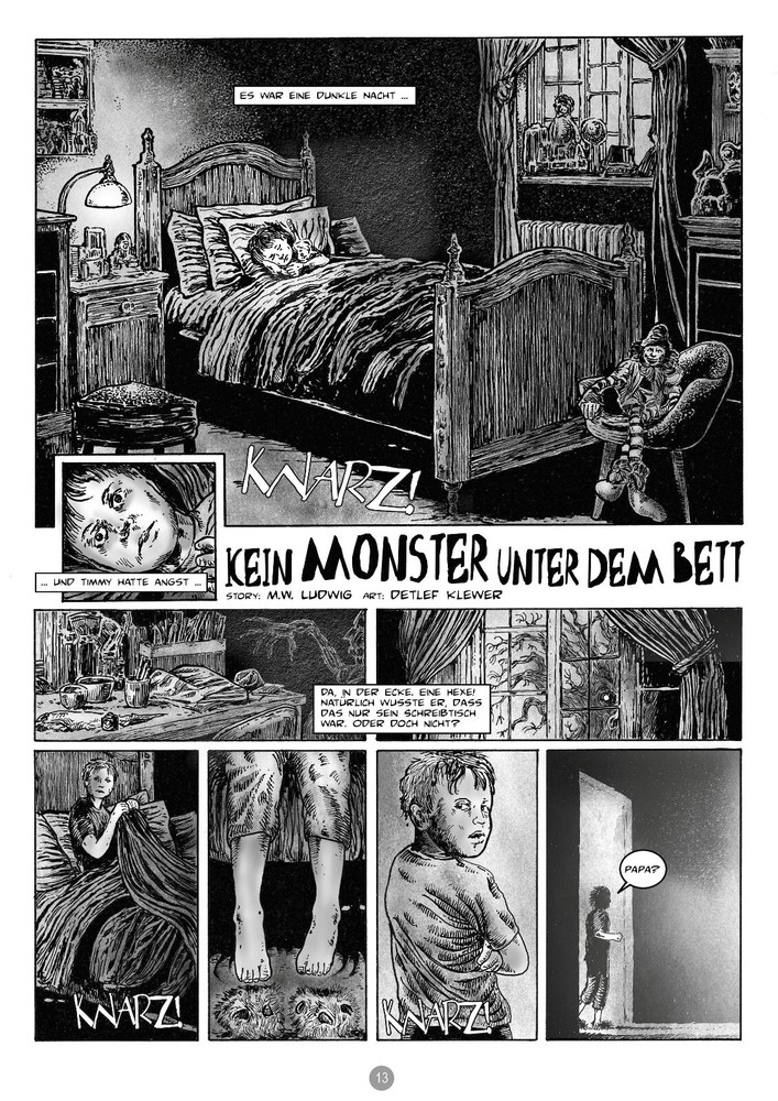 Feral #10 - German Edition SW Horror Comic - Ester Cardella