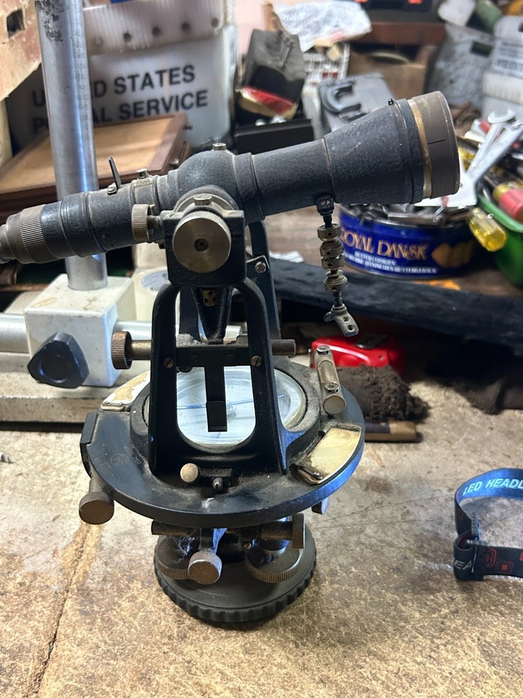 Vintage Antique  Survey Transit Level Tool