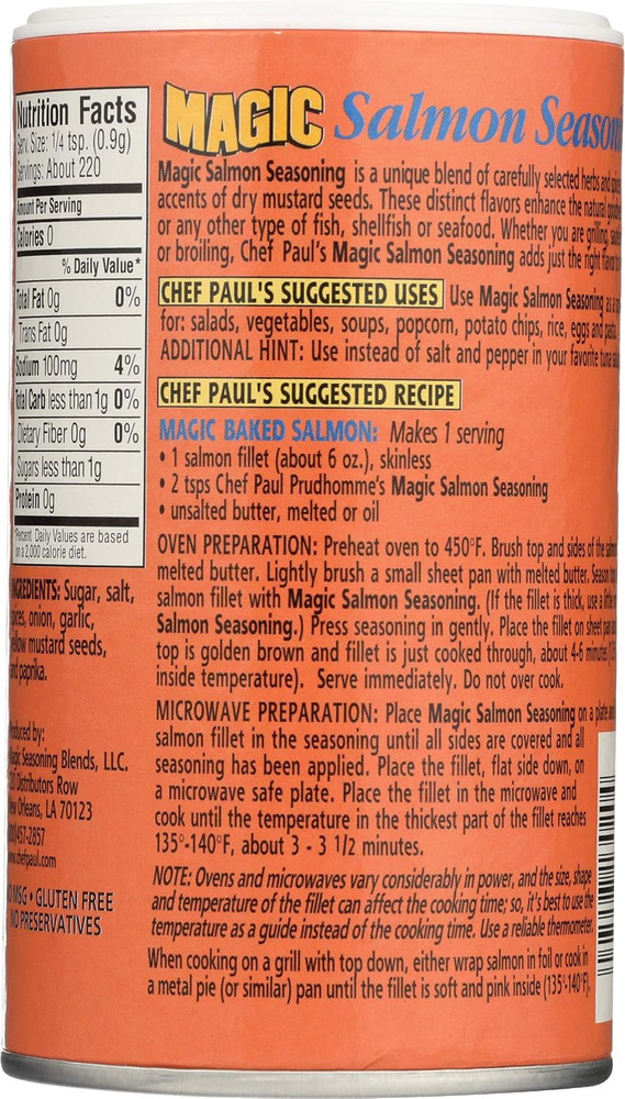 Magic Salmon Seasoning - 7 Oz