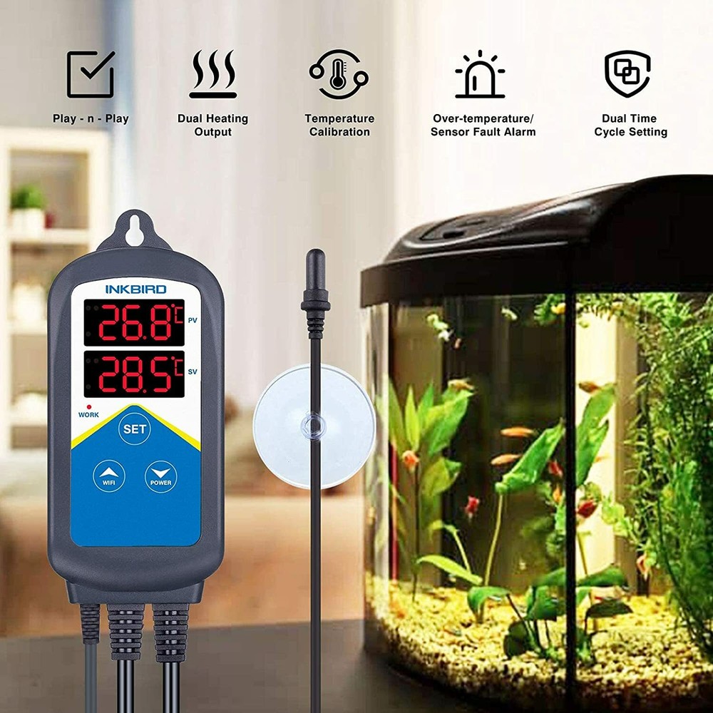 Inkbird Wifi Temperature Controller Wireless Thermostat 306A Overheating Protect