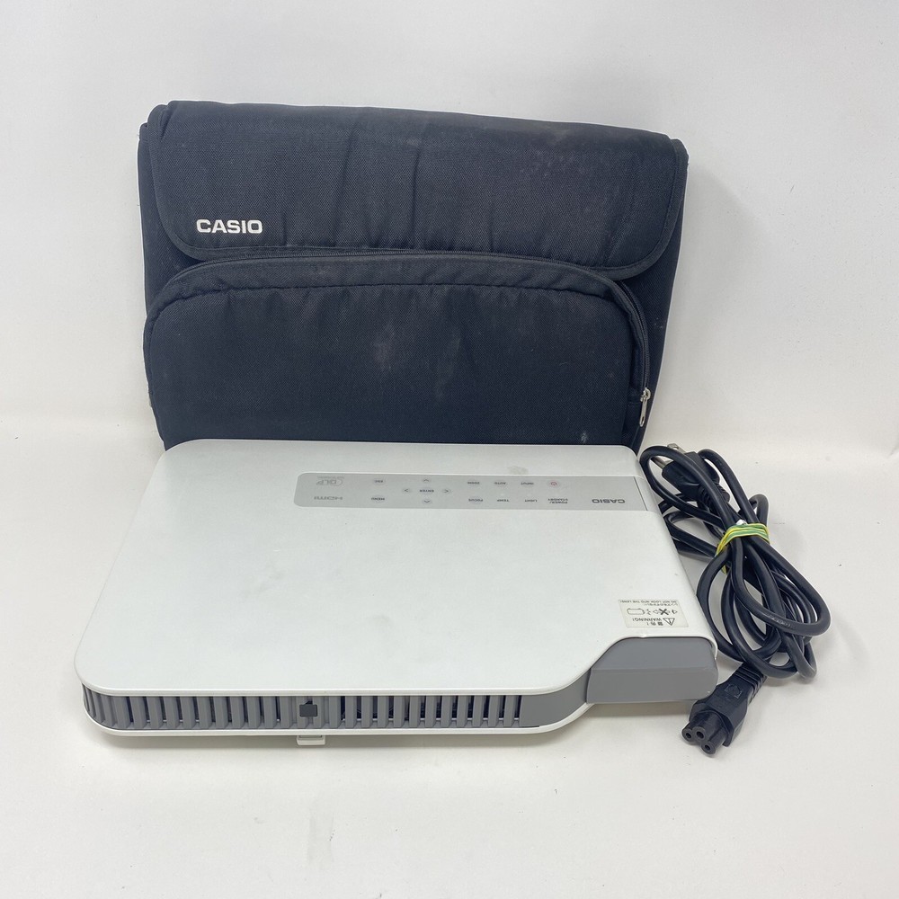 Casio Data Projector XJ-A240V HDMI Computer Connection - READ