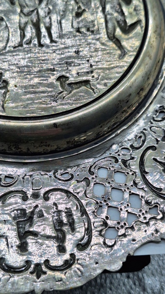 800 Silver Scrap Plate 320g