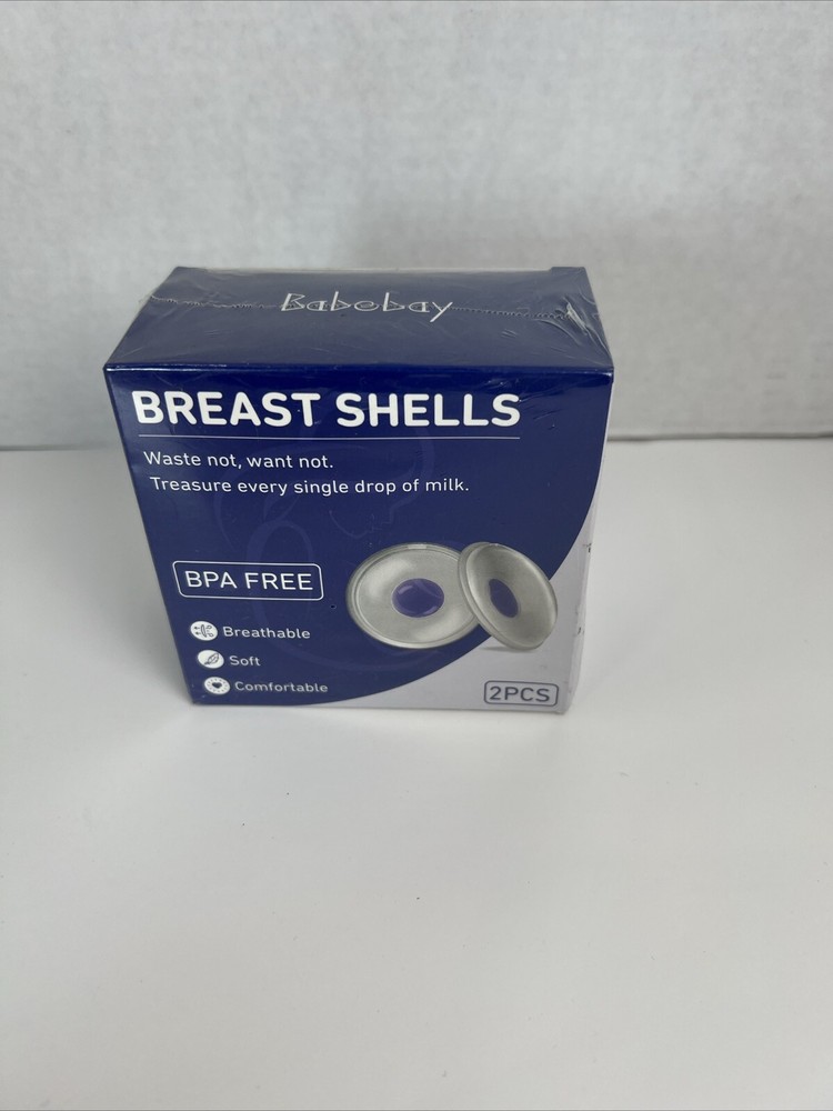 BPA Free Reusable Breast Shells - 2 Count