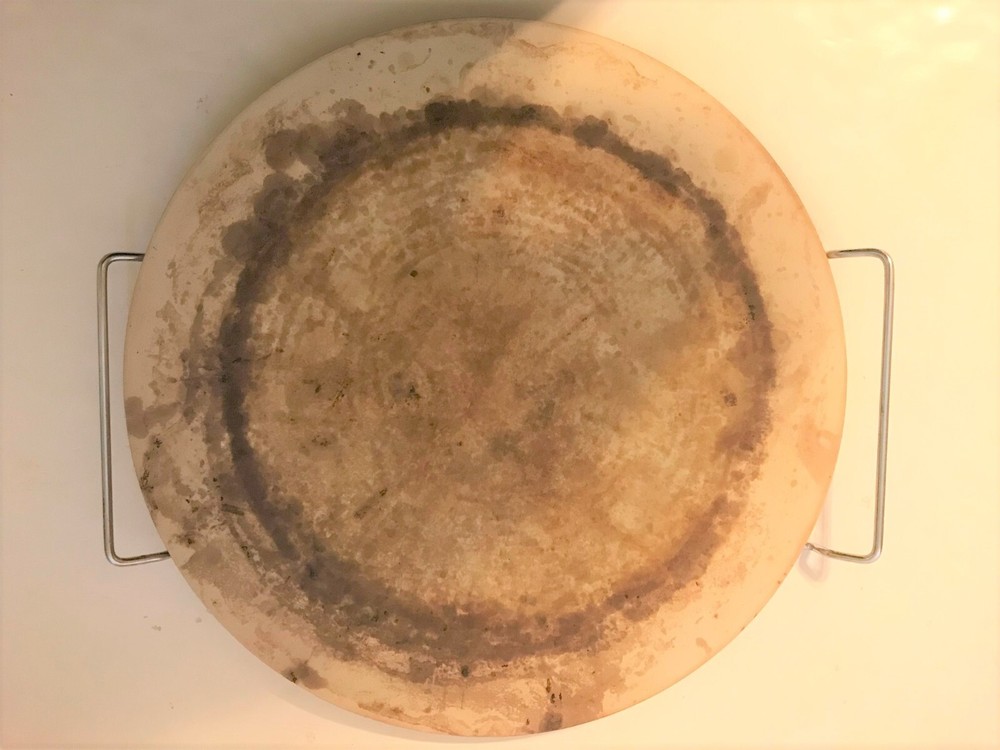 Chef Style Pizza baking stone & rack, 15"