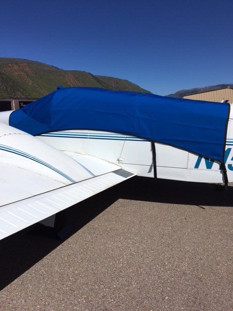Cessna 310 cabin and Windshield Covers