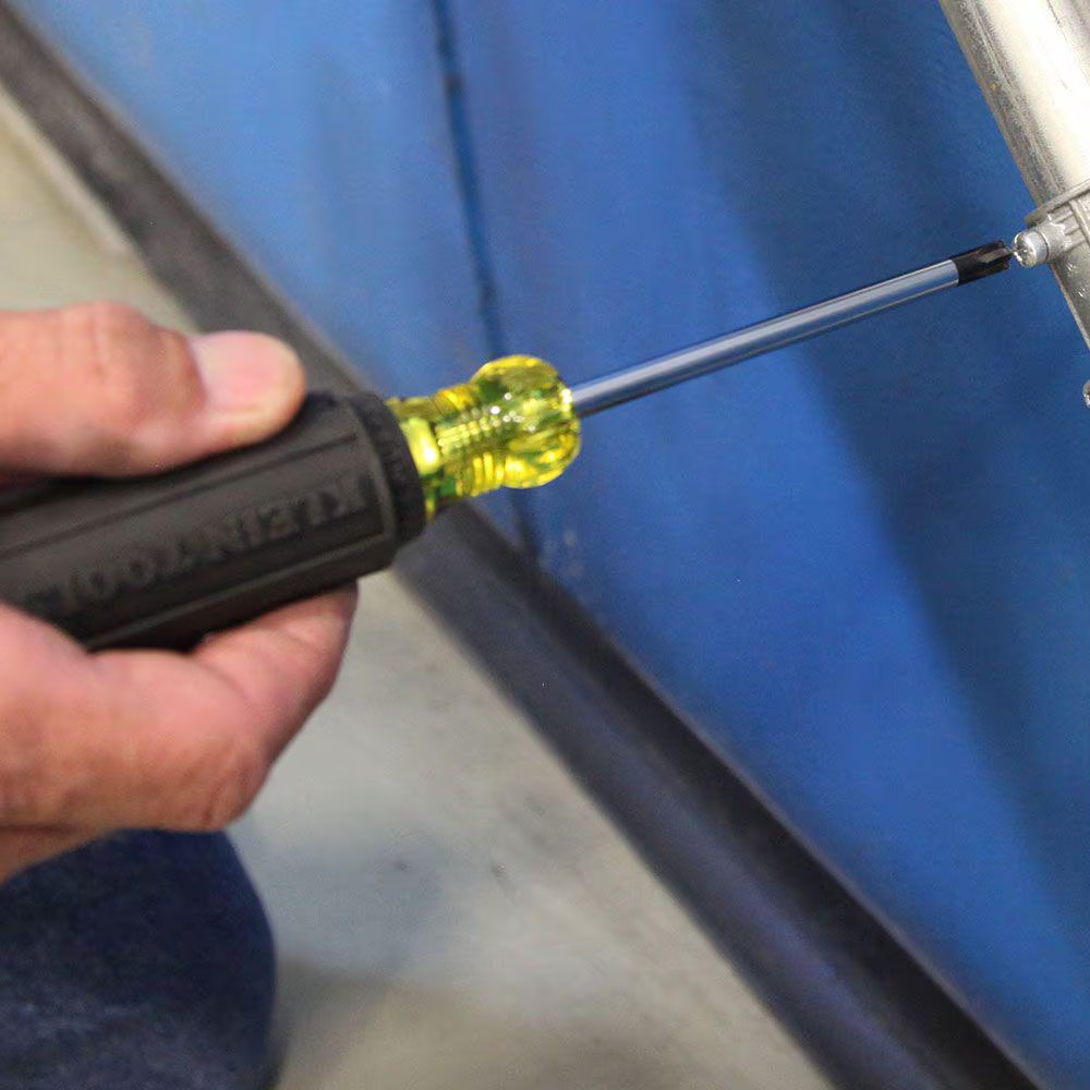 Klein Tools 7314 Fixed Blade Number-1 Combo Tip Driver, 4-Inch