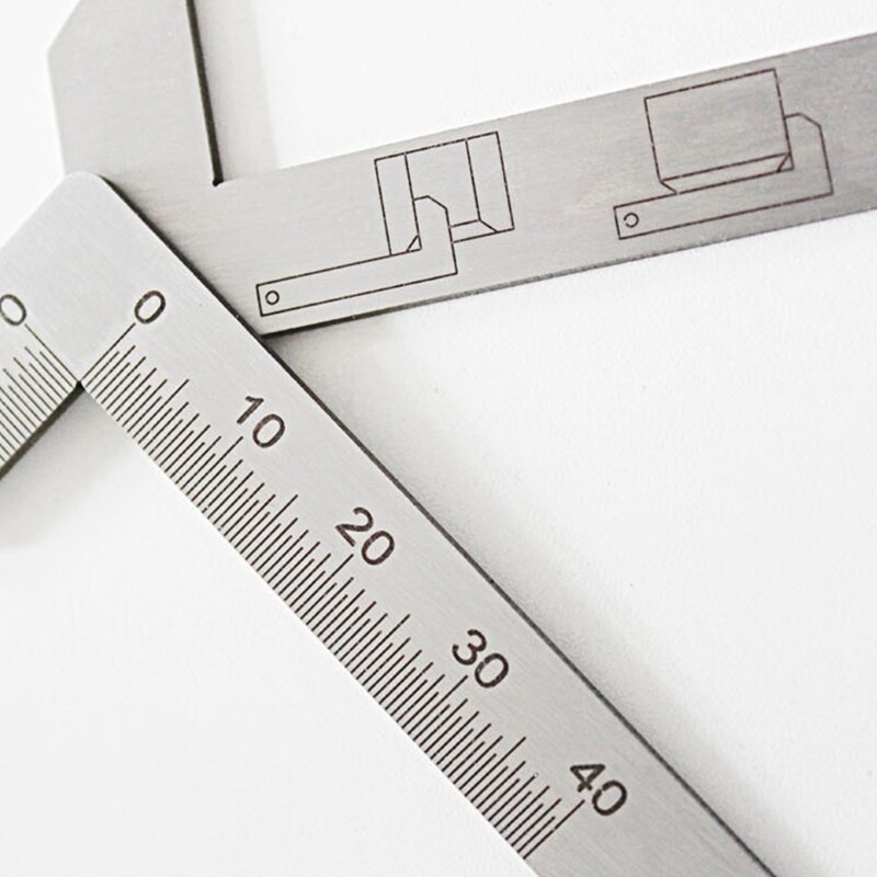 Chamfer Gauges Accurate Measurement Device Tool for Internal External Angles