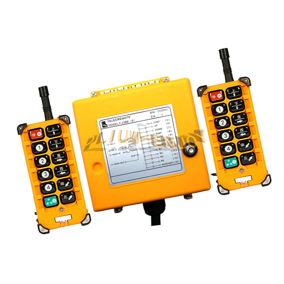 F23-BB(S) Industrial Crane wireless Remote Control 2 Transmitter+1 Receiver 220V