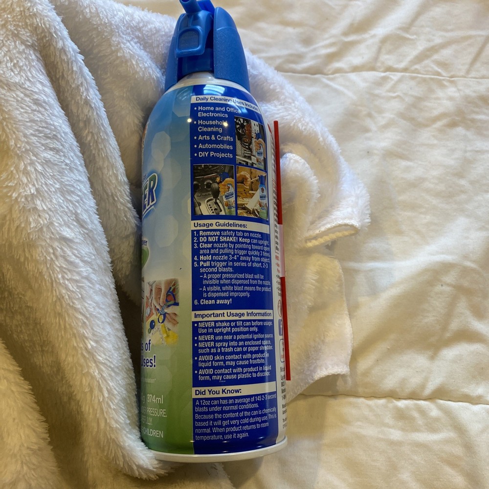 DUST OFF RET10521 Disposable Duster 12 Oz for Keyboards Computers Electronics
