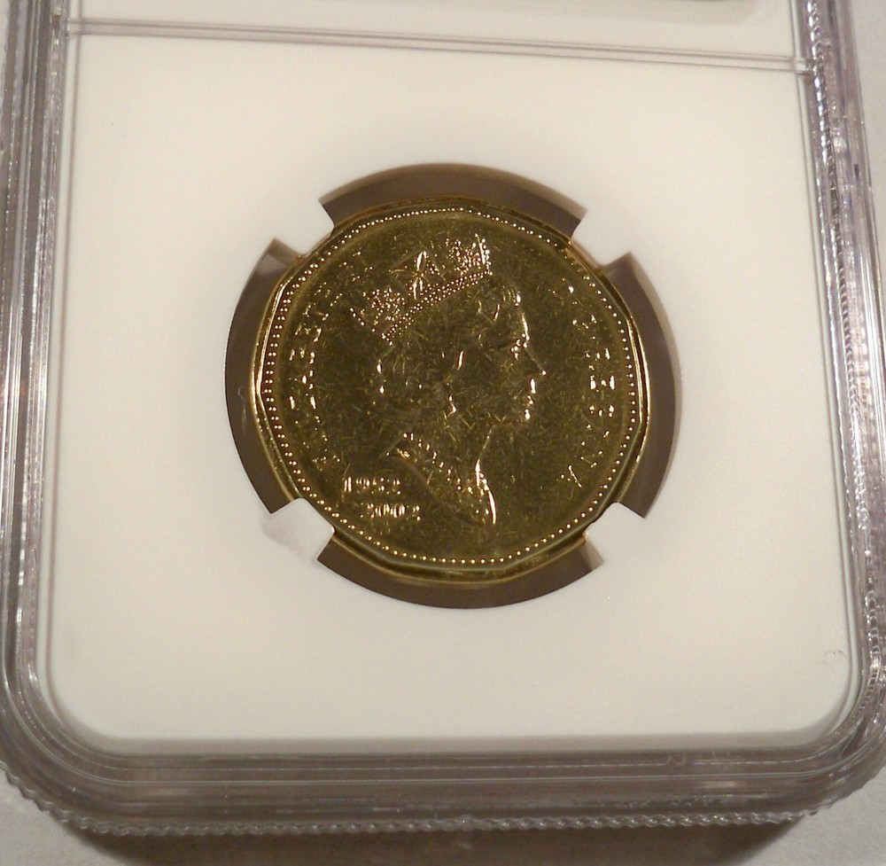 2002 CANADA LOON DOLLAR NGC MS67 1952-2002 UNCIRCULATED MINT SET ISSUE MS 67 $1