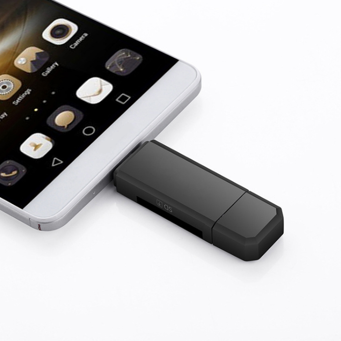 10pcs OTG reader micro SD / SD card / USB multi function reader TF high speed2.0