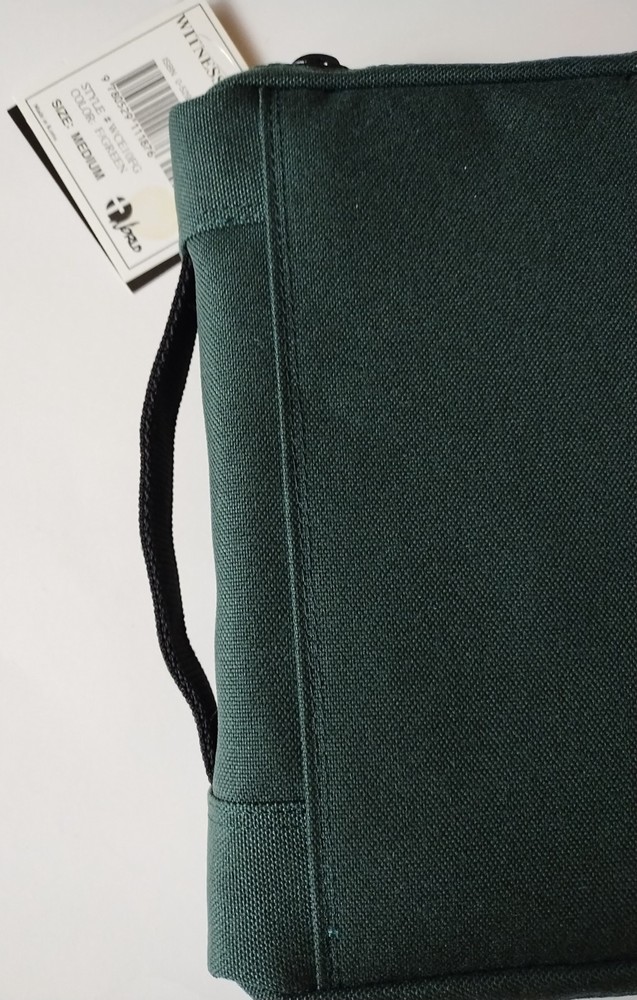 Witness Bible Case Forest Green - Medium