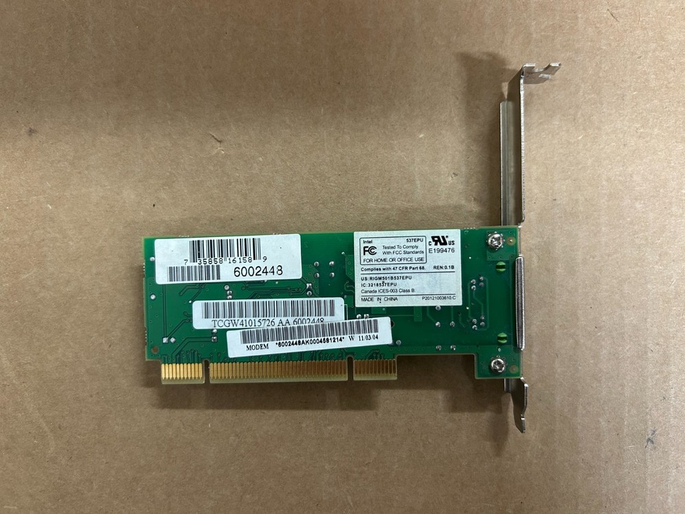 Intel 537EPU Modem Card 6002448