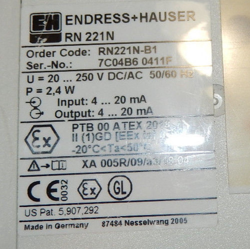 Endress + Hauser RN 221N 2x pieces