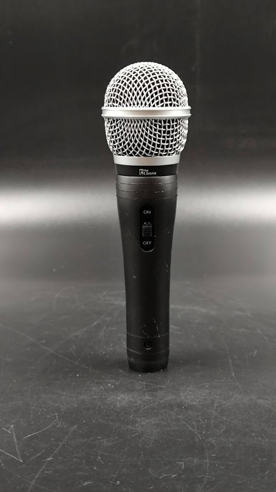 The T. Bone MB 60 SET Super Cardioid Microphone Used Working Black
