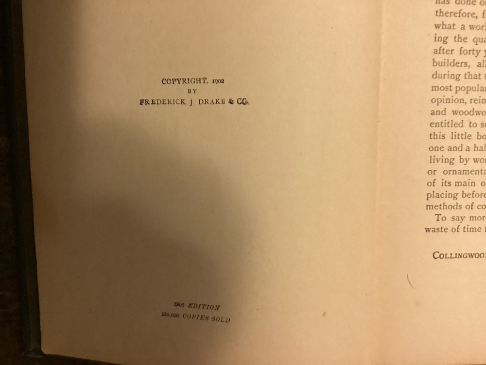 1905 Modern Carpentry Fred Hodgson