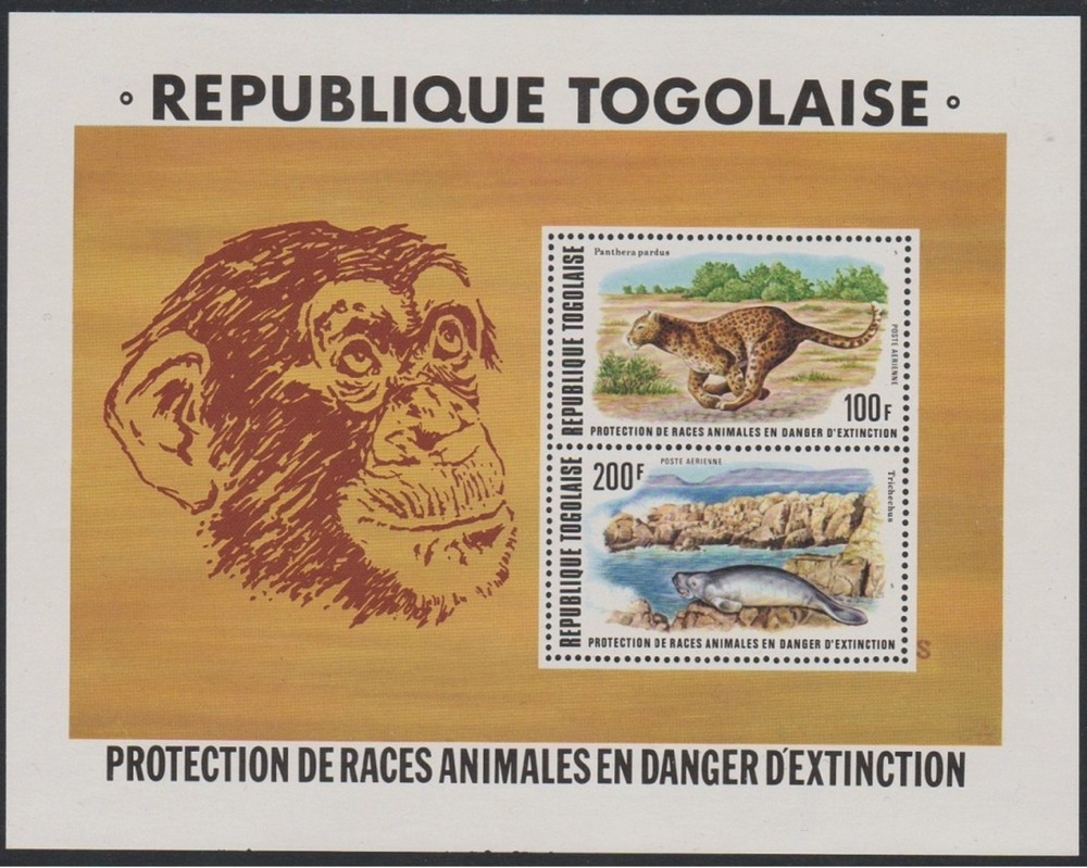 Togo #C320a MNH S/S Endangered Animals