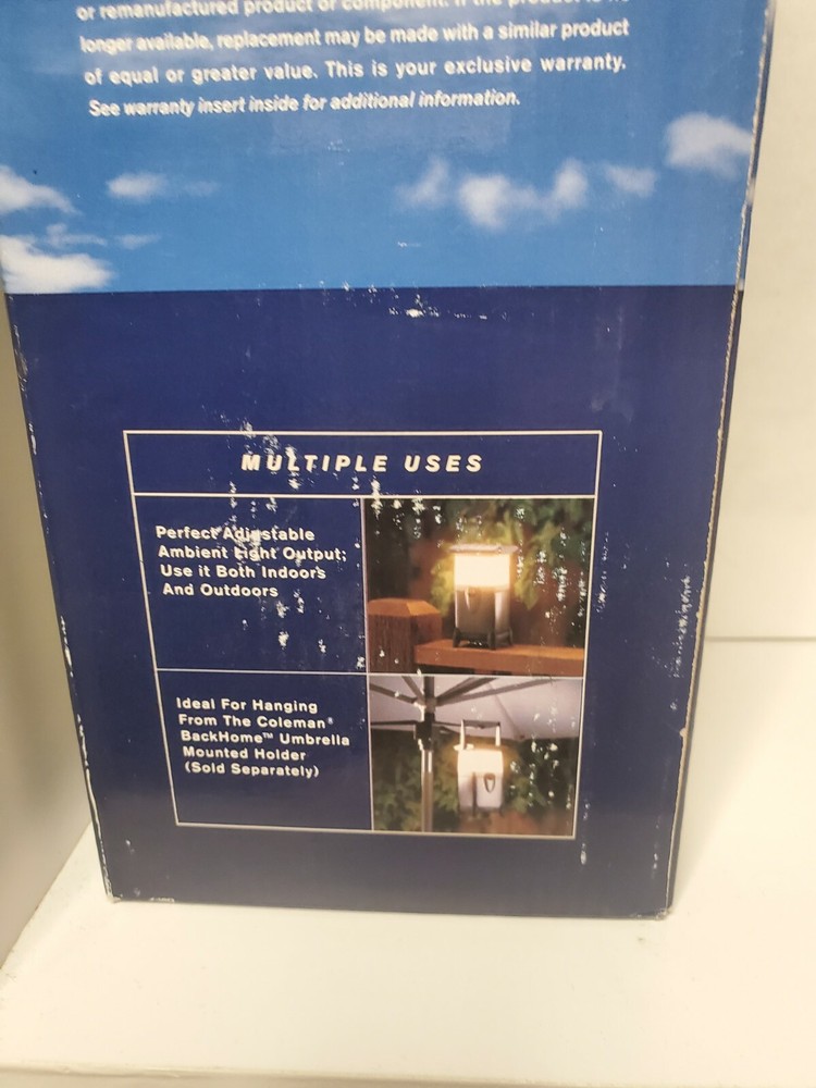 New Coleman Battery Patio Light Model 5331-70