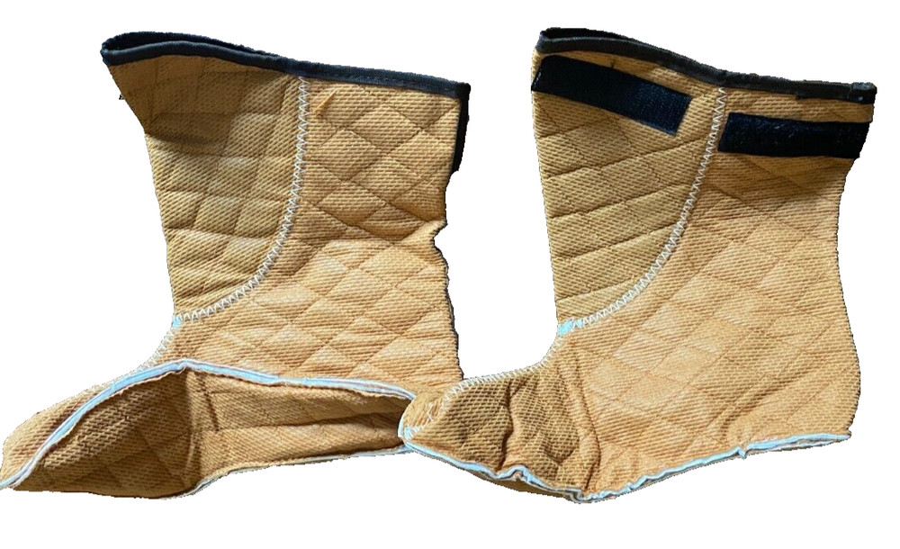 Intermediate Cold Weather Quilted Boot Liner Inserts Booties Size 3-3.5