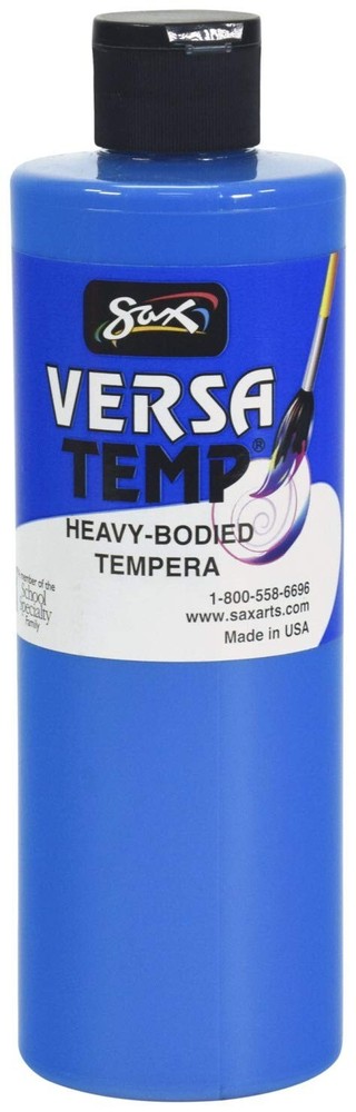 Paint Tempera HB SAX VERSATEMP Fluorescent Pint Blue