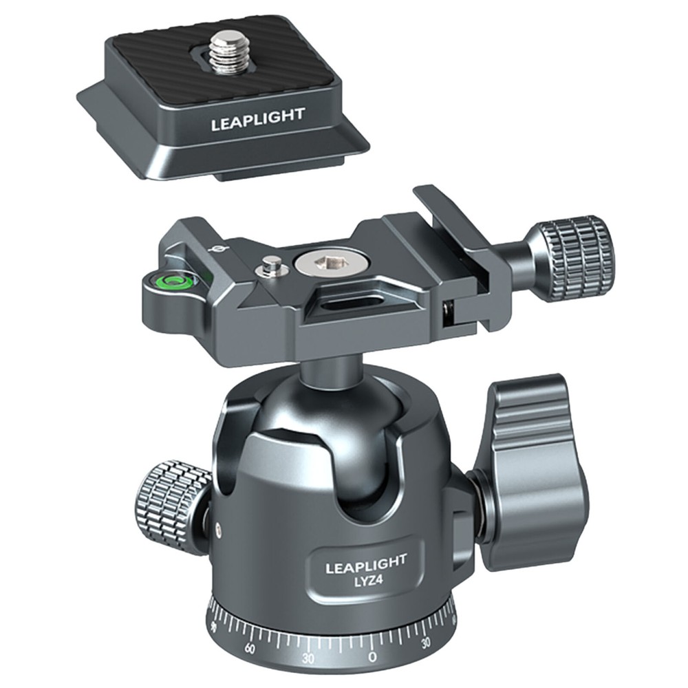 360 Rotating Panoramic Portable Tripod Ball Head Mount Quick Release Heavy Duty