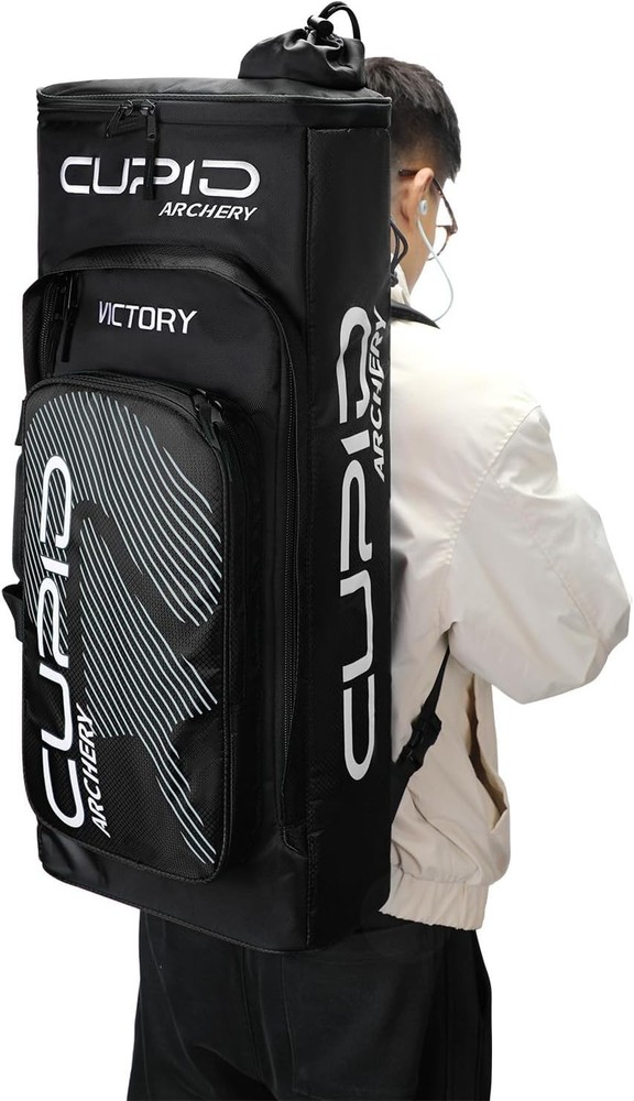 Archery Backpack Takedown Recurve Bow Case Foam Padding Gear Storage Bag