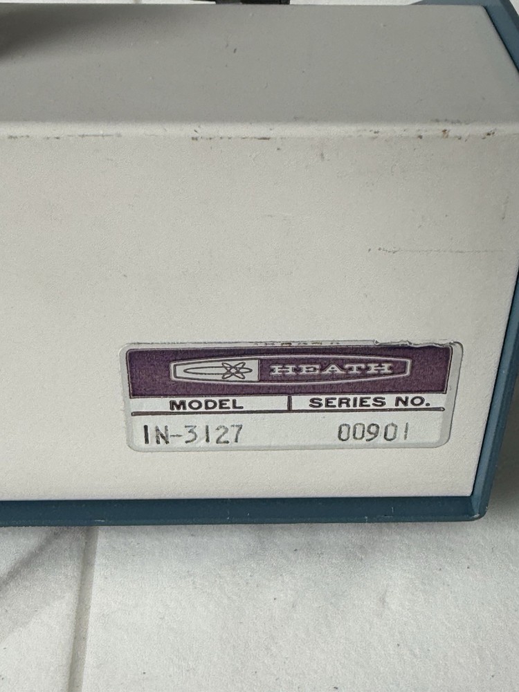 Heathkit Model IN-3127 Decade Capacitance Box - WORKS! Vintage