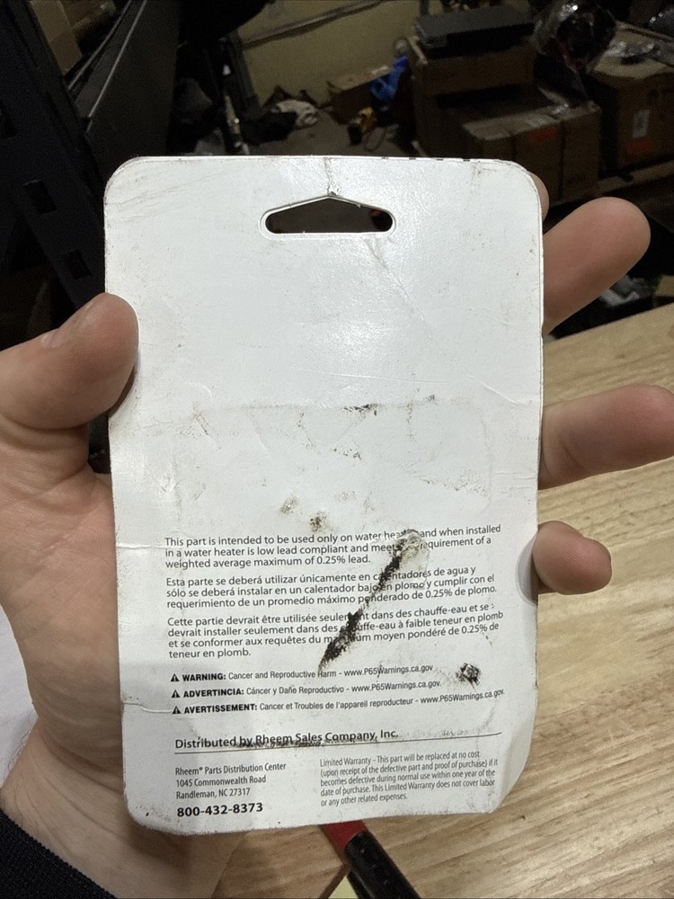 SP10764B | Rheem Pilot/Ignitor Assembly - NG - New - READ