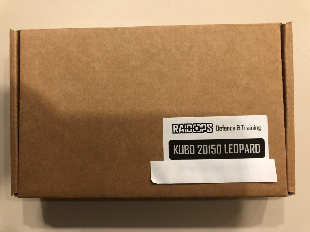 Raidops Custom Kubo 20150 Leopard Titanium Dark Brown Finish