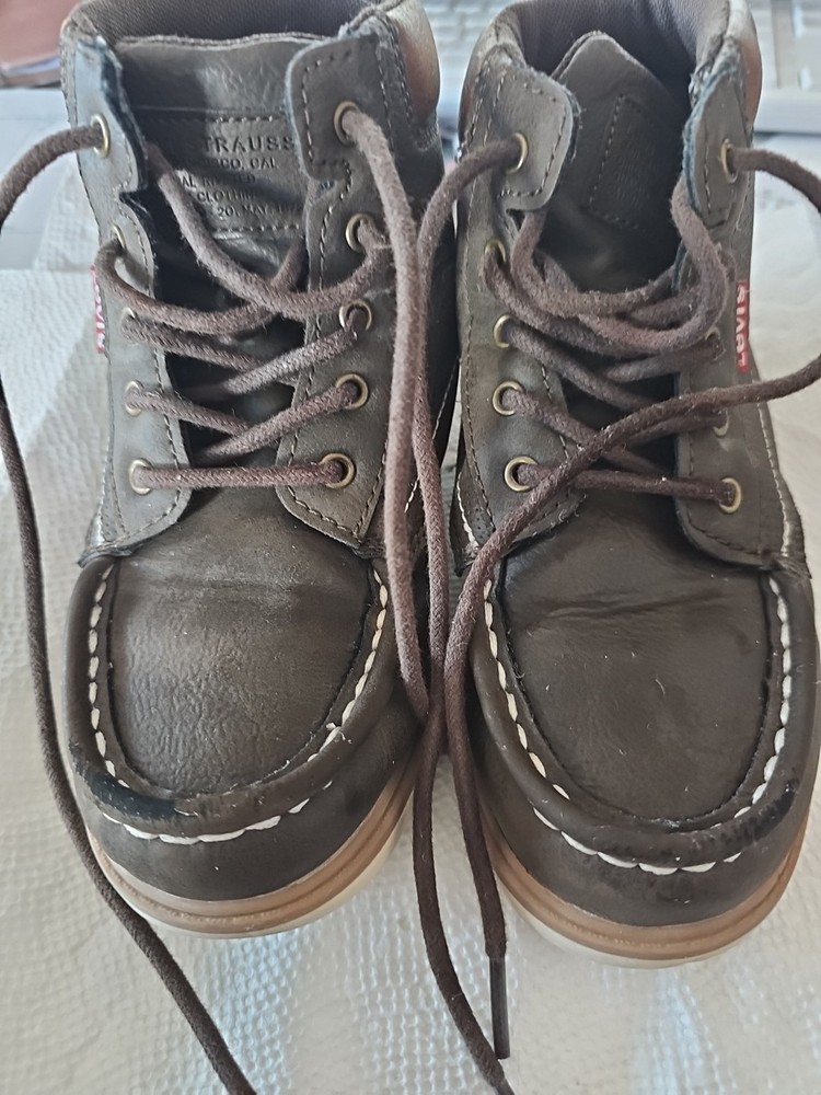 BOY'S LEVI'S *PAXTON TECATE* SNEAKER BOOT COLOR~BROWN SIZE 13 M