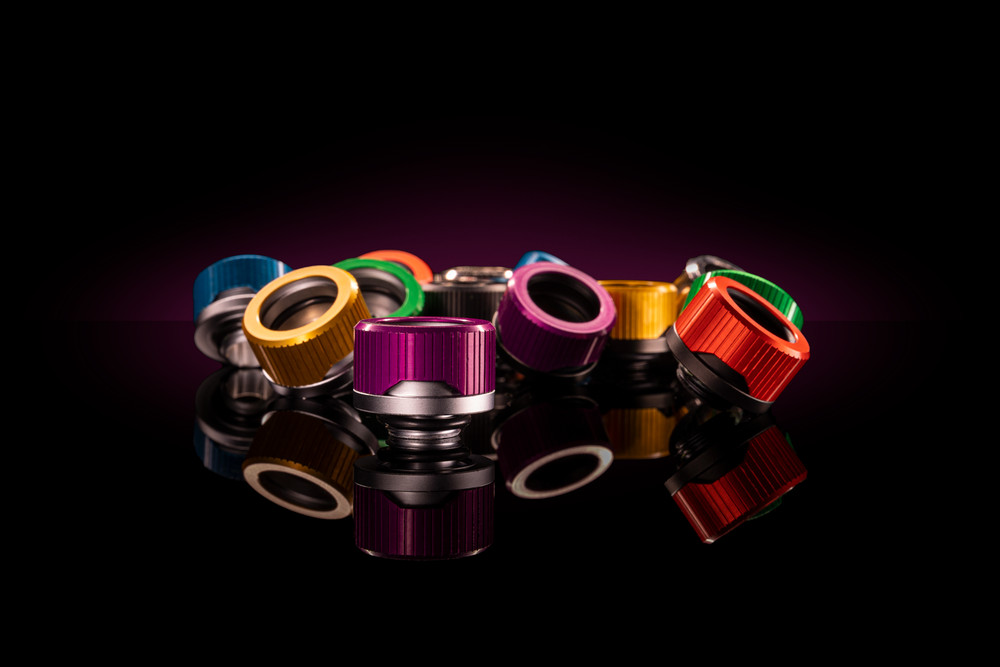 EK-Quantum Torque Compression Ring 6-Pack STC 16 - Red